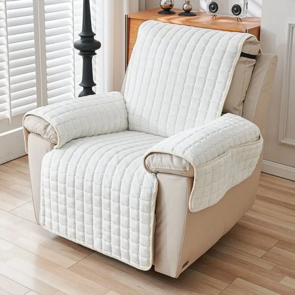 GridNest Cover - Recliner Cover - Quilted Style - Pocket Storage Comfort