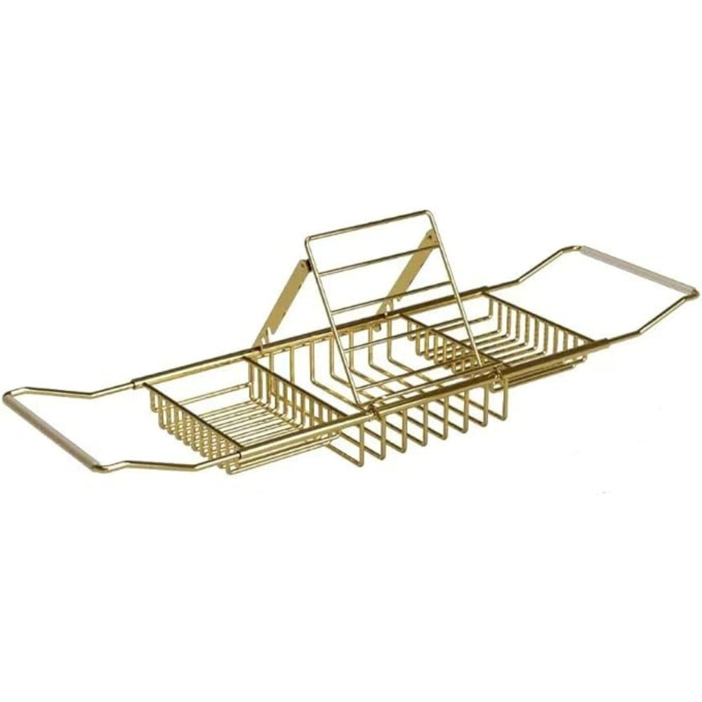 Aquatray – Adjustable Stainless Steel Bathtub Caddy