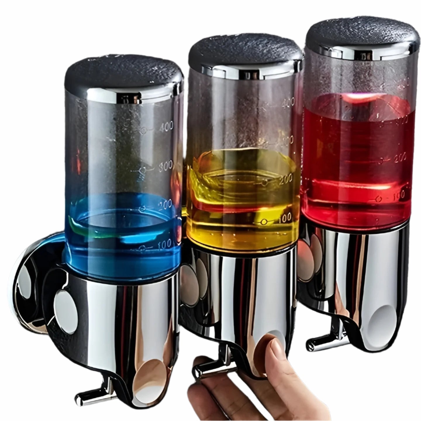 Marbello – Wall-Mounted Soap Dispenser in Marble Look