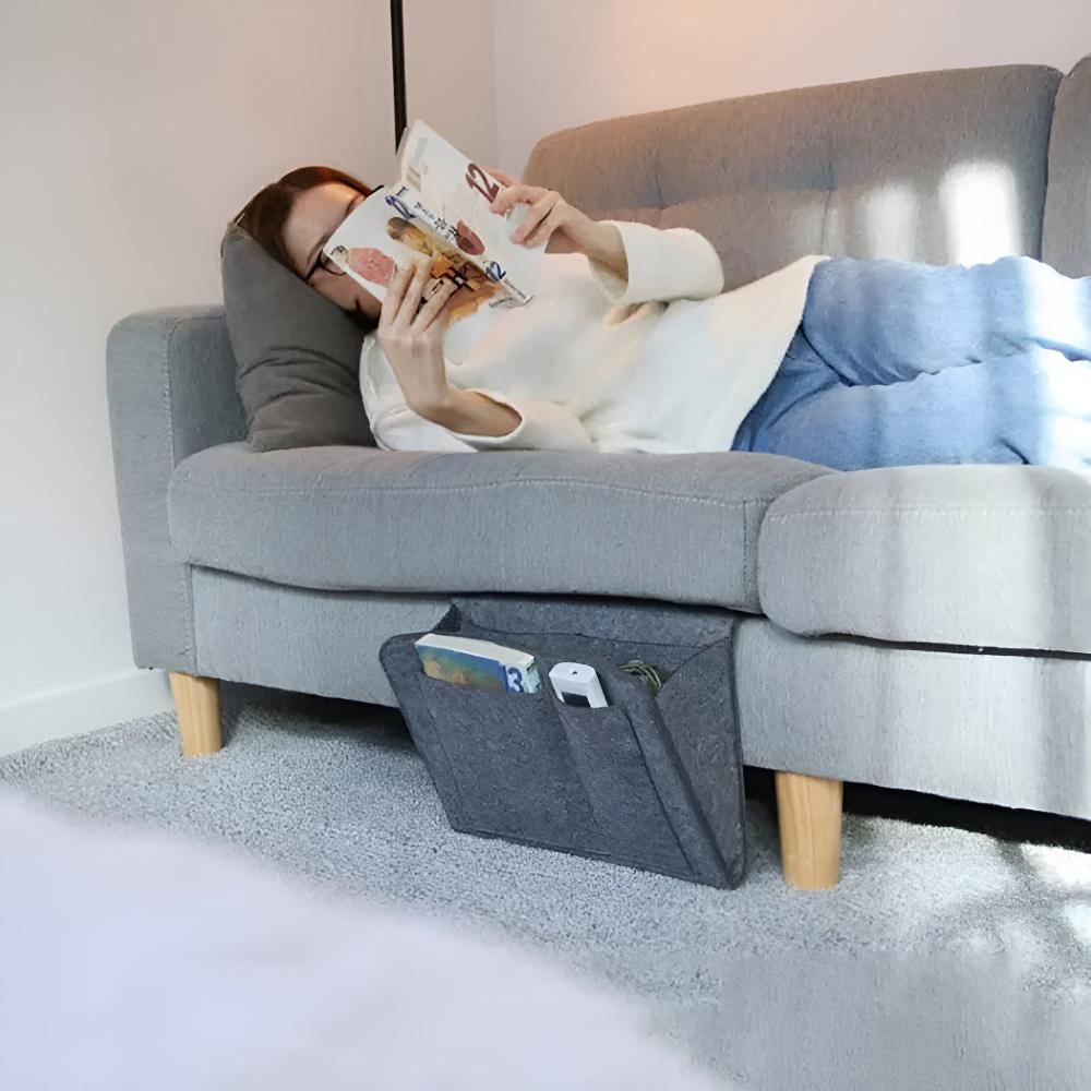 NeatNest – All-in-One Bedside Organizer