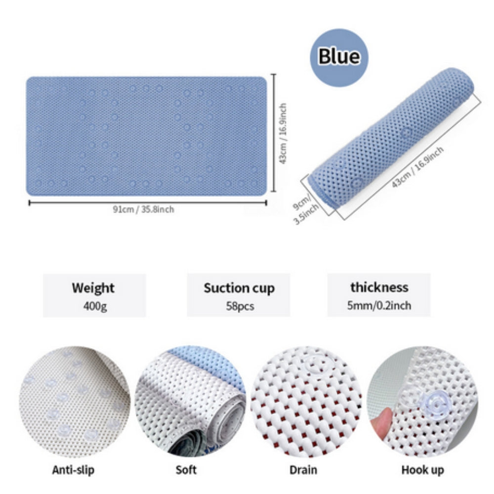GripHaven – Soft Non-Slip Bathtub Mat