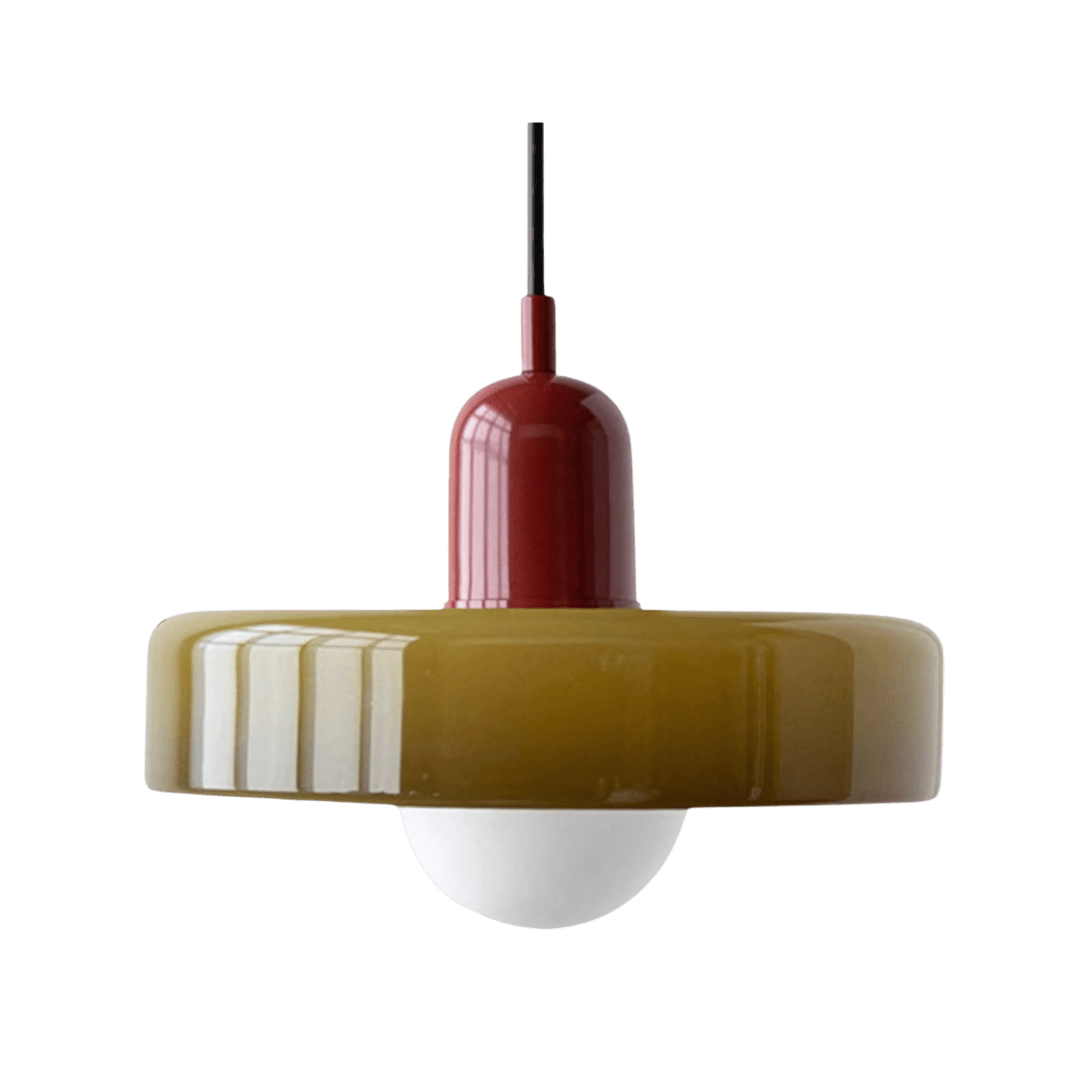 Chromessa – Bauhaus Pendant Light in Coloured Glass