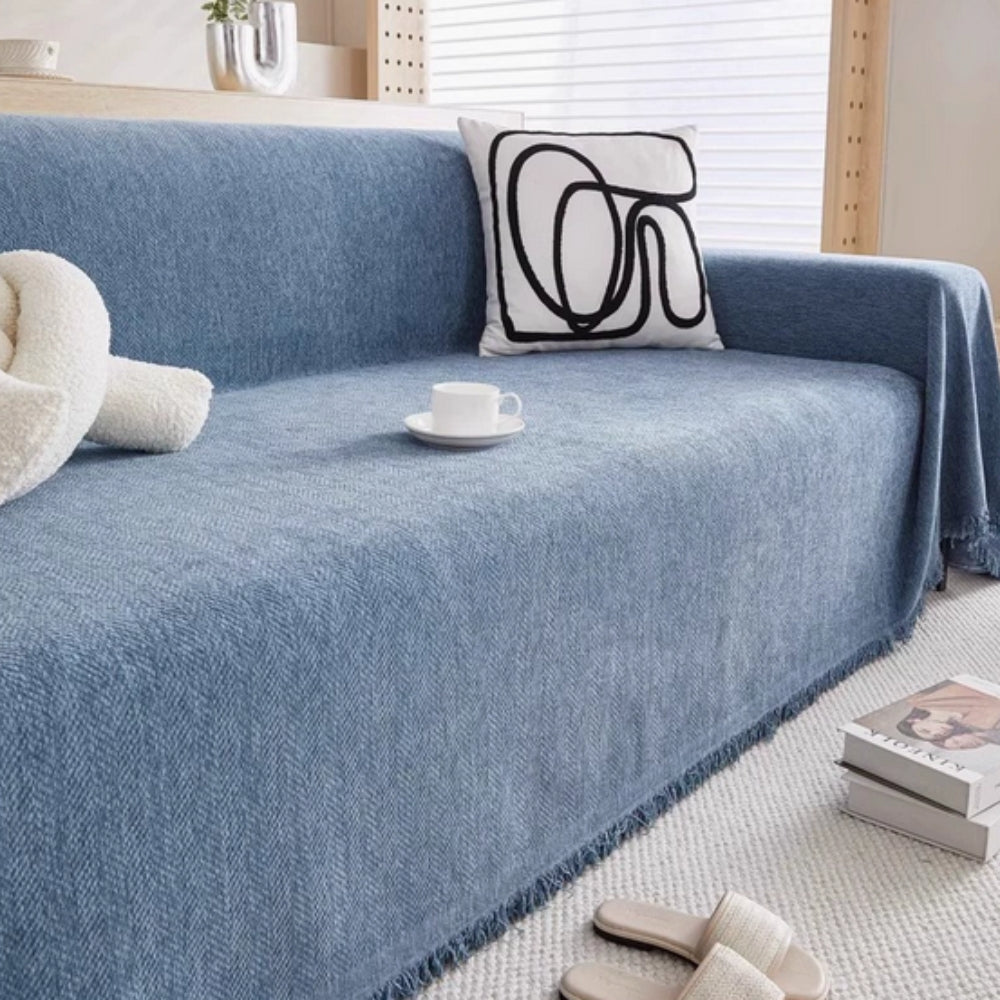 PureLoom Cover - Couch Cover - Minimalist Style - Chenille Protection