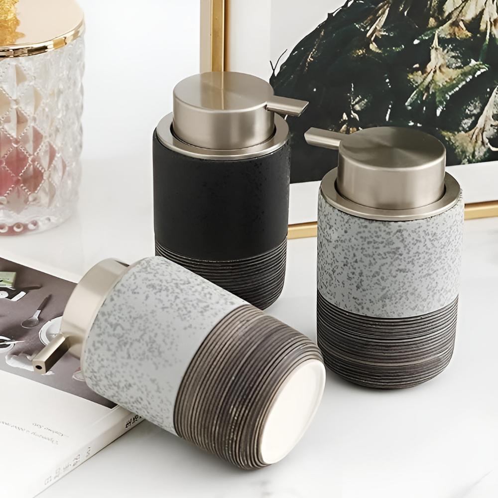 Matelle – Minimalist Ceramic Soap Dispenser