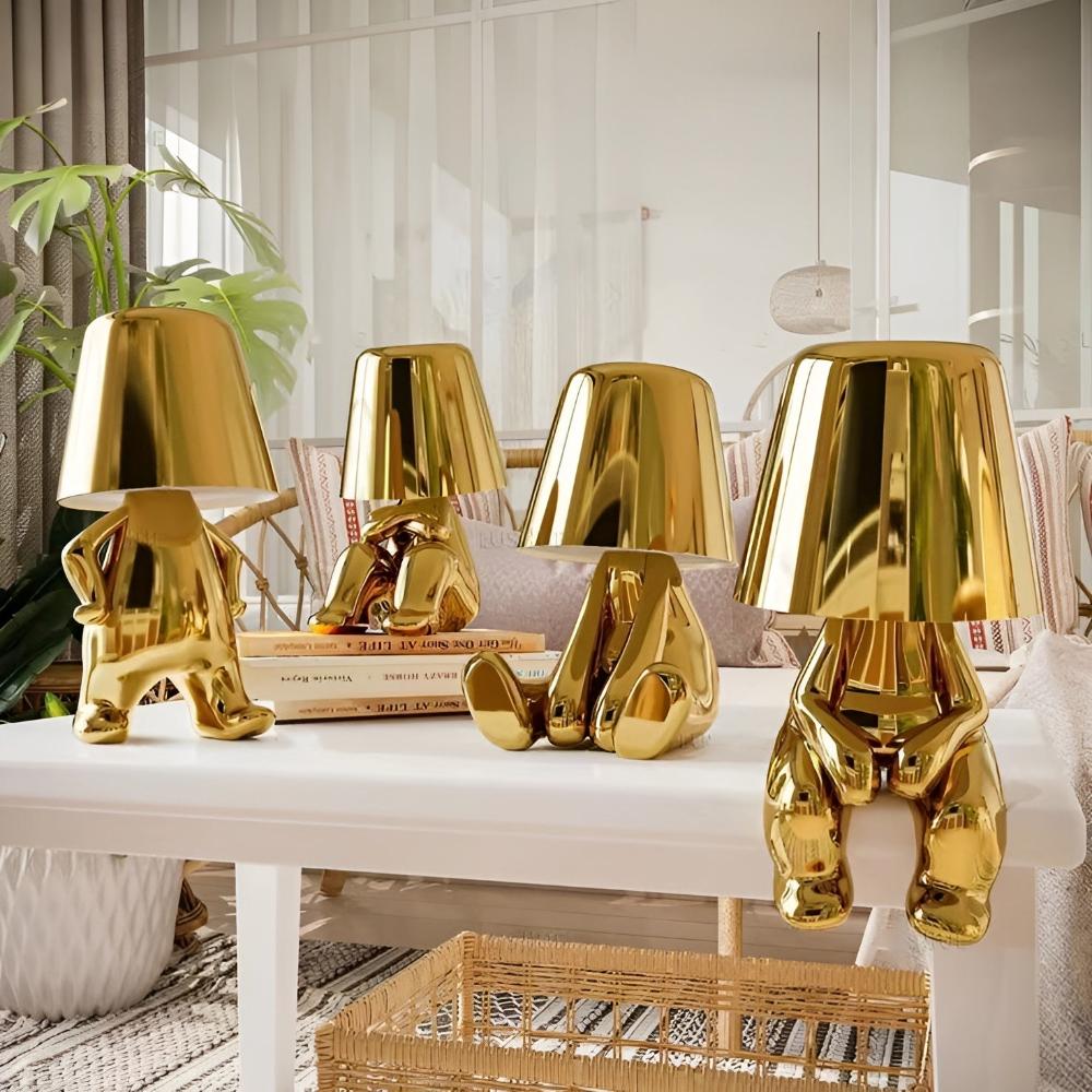 SilhouetteGlow – Modern Sculptural Lighting Decorative Table Lamp