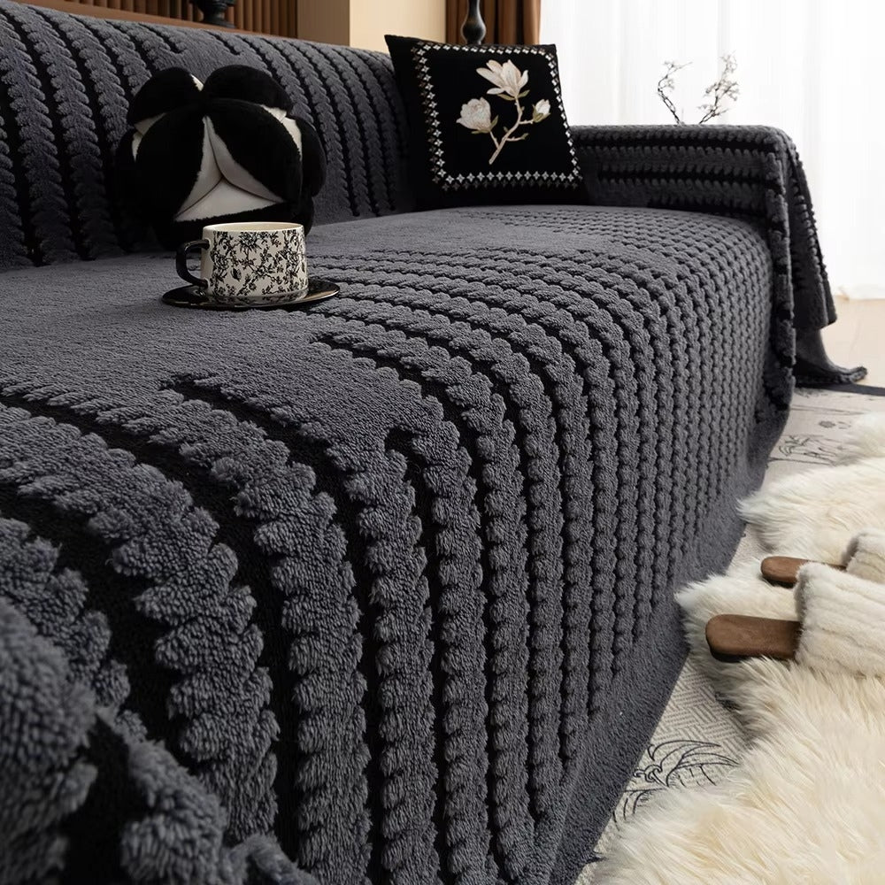 HeritageNest Cover - Couch Cover - Tufted Style - Plush Warmth