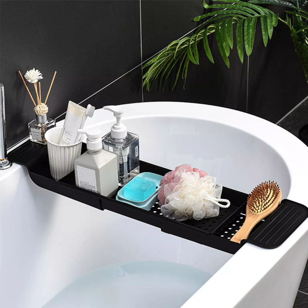 Essentra – Adjustable Bathtub Caddy Tray