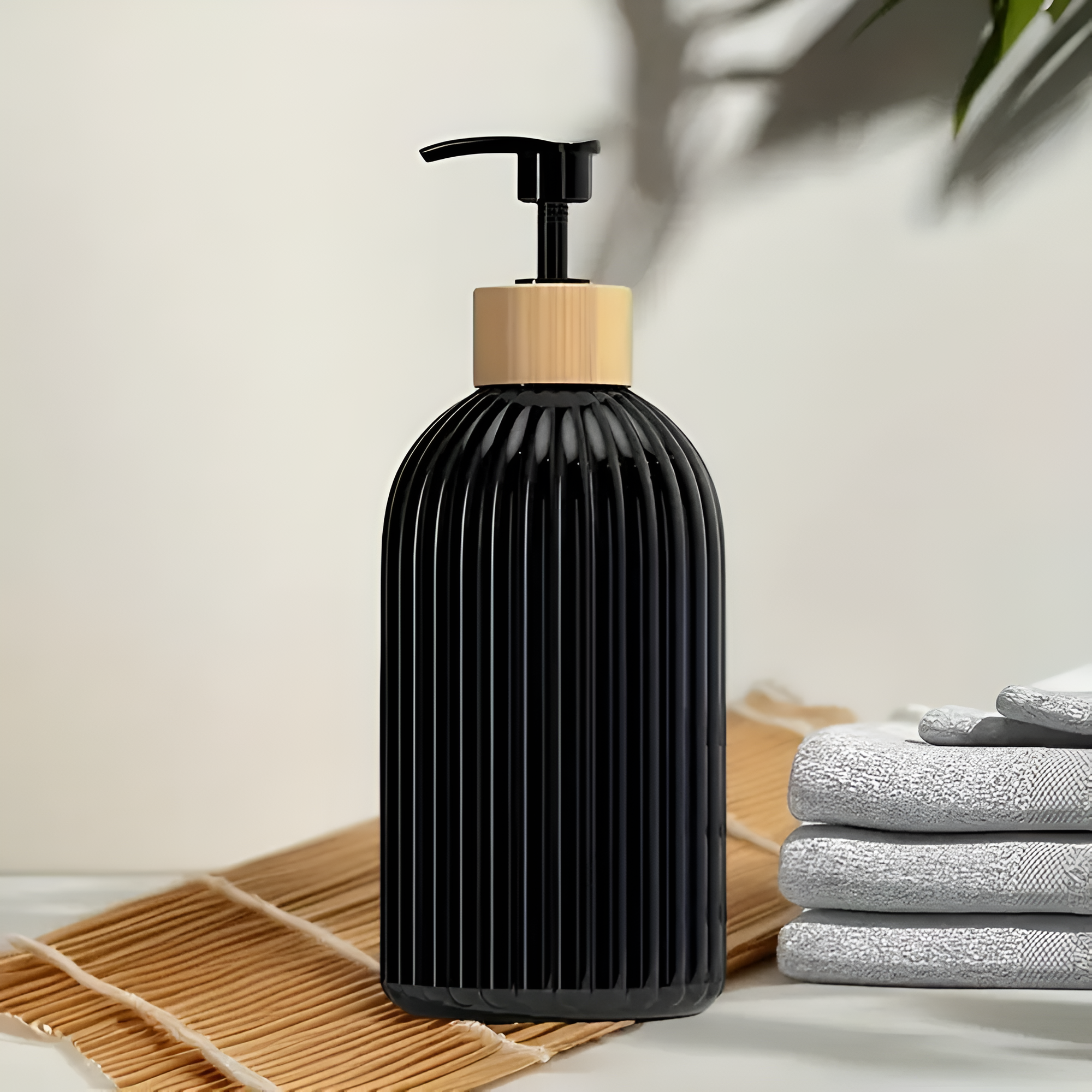 Bambique – Minimalist Bamboo Pump Soap Dispenser