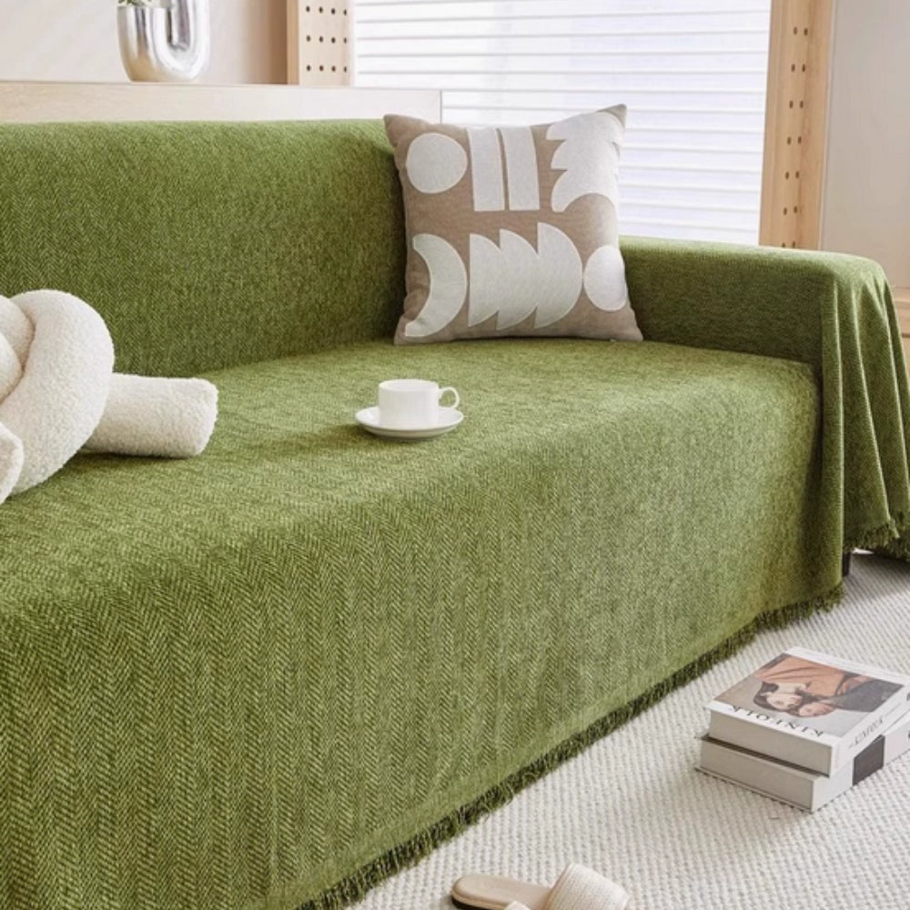 PureLoom Cover - Couch Cover - Minimalist Style - Chenille Protection