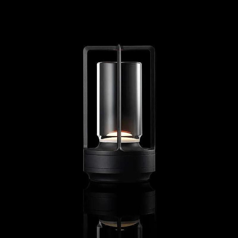 CrystalGlow – Nordic Inspired Lantern Cordless Table Lamp