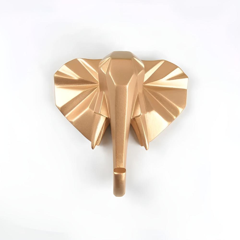 Aero Animal Head Wall Hook - Durable Resin, Whimsical Key Holder for Wall 14