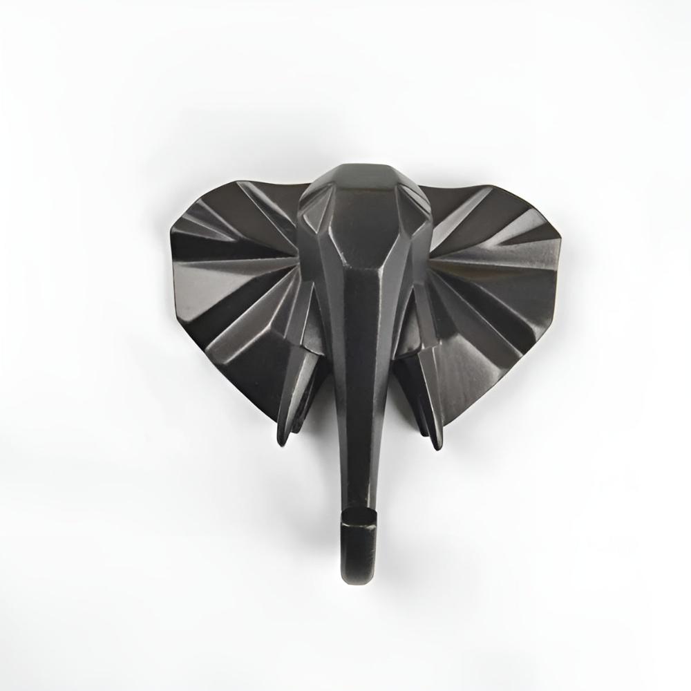 Aero Animal Head Wall Hook - Durable Resin, Whimsical Key Holder for Wall 5