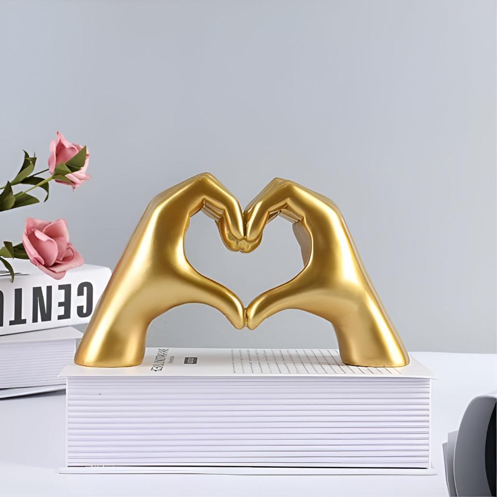 Affinity Love Hands Wall Art - Premium Quality Heart-Shaped Design 4