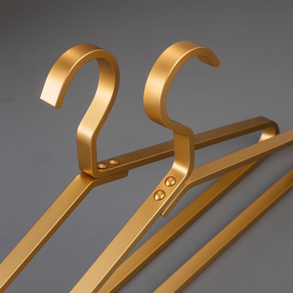 Astra Clothes Hanger Set - Lightweight Aluminum Alloy, Space-Saving Design 4
