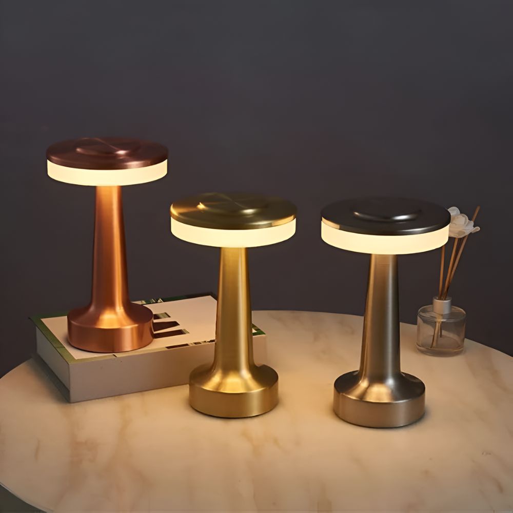 Astra Dome Table Lamp - Cordless, Touch-Dimming, Versatile For Bedside or Desk 1