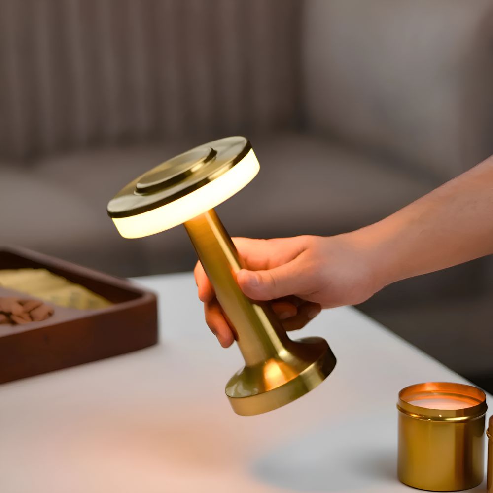 Astra Dome Table Lamp - Cordless, Touch-Dimming, Versatile For Bedside or Desk 6