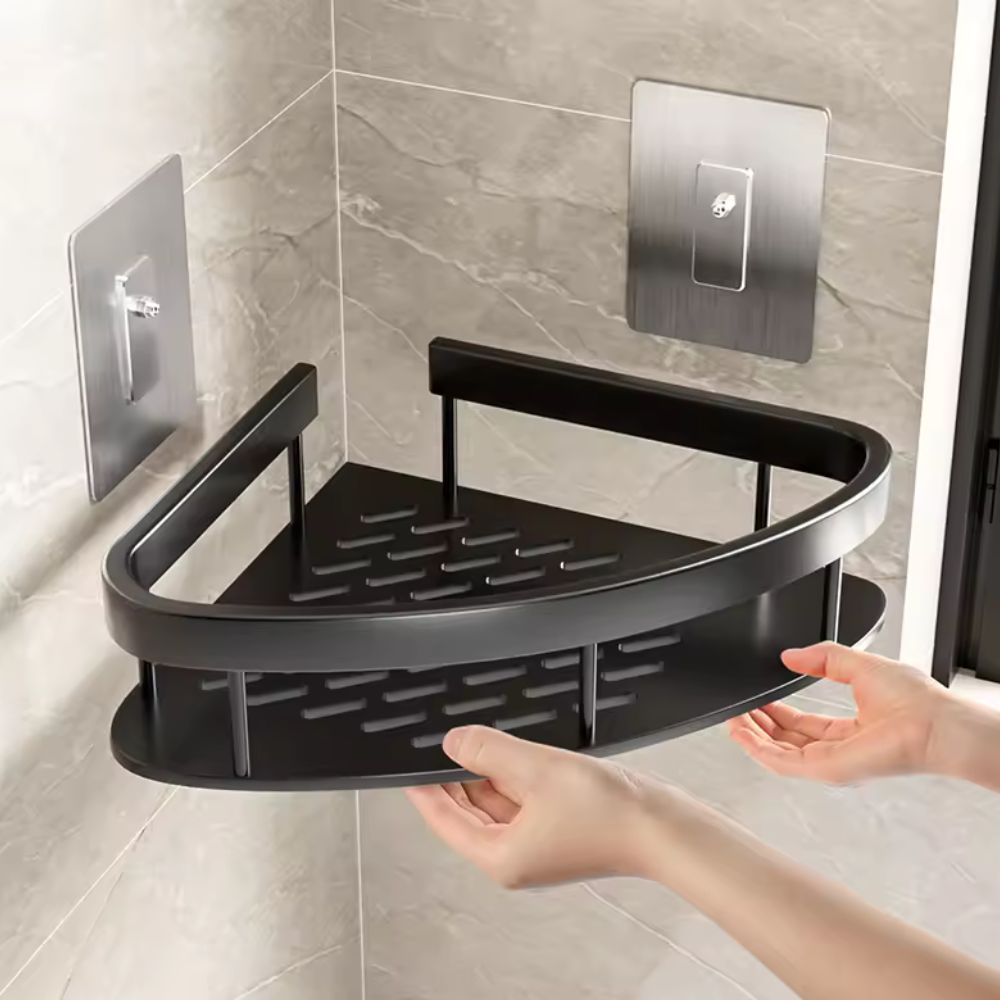 Astra Shower Caddy - Durable Aluminium, Modern Hanging Organizer 6