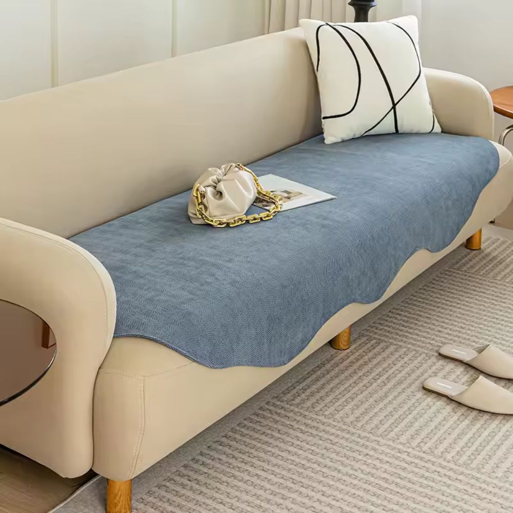 Astra Sofa Cover - Plush Microfiber, Non-Slip All-Season Protection 0