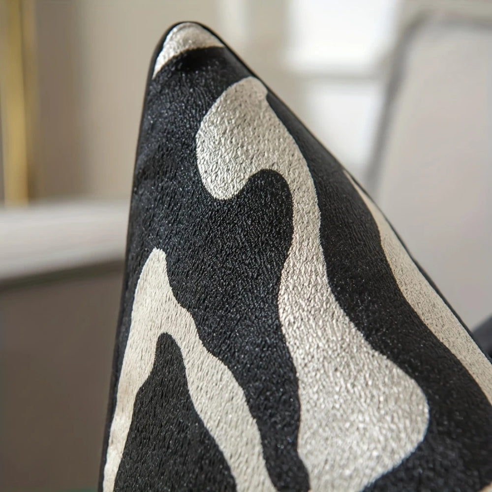 Auric Cushion Cover - Soft Microfiber, Modern Elegance for Sofa 8
