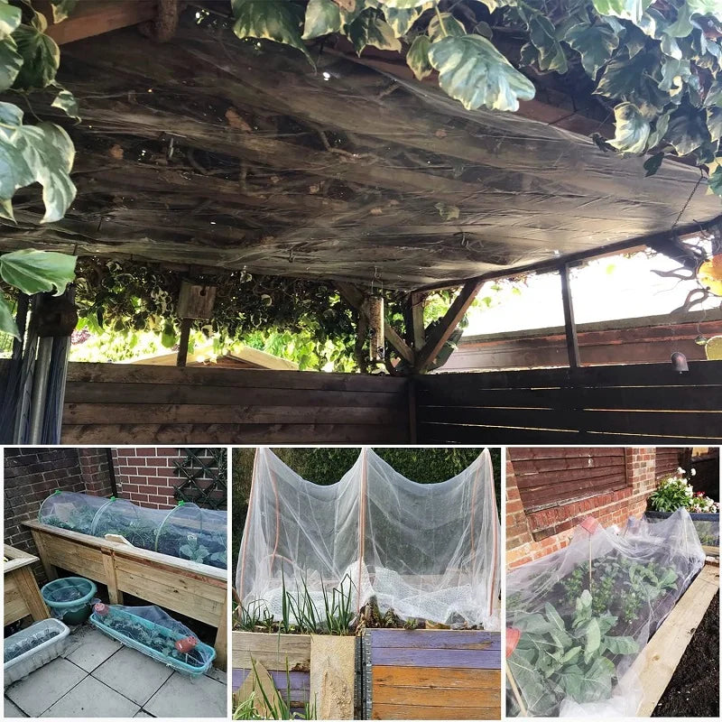 Breezy Insect Netting for Garden - HDPE, Breathable Pest Protection 5