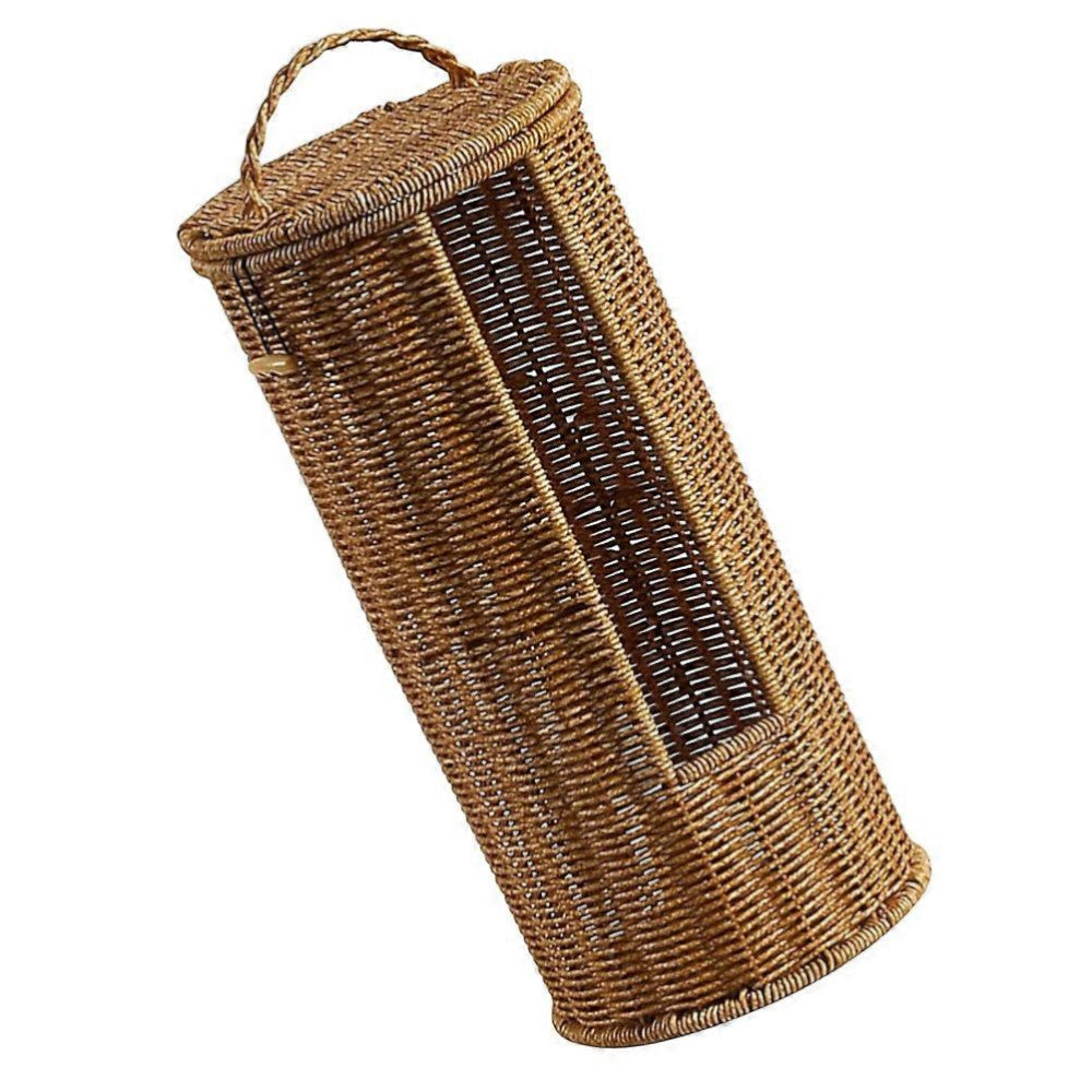Breezy Toilet Paper Holder Stand - Eco-Friendly Braided Rope, Freestanding Design 5