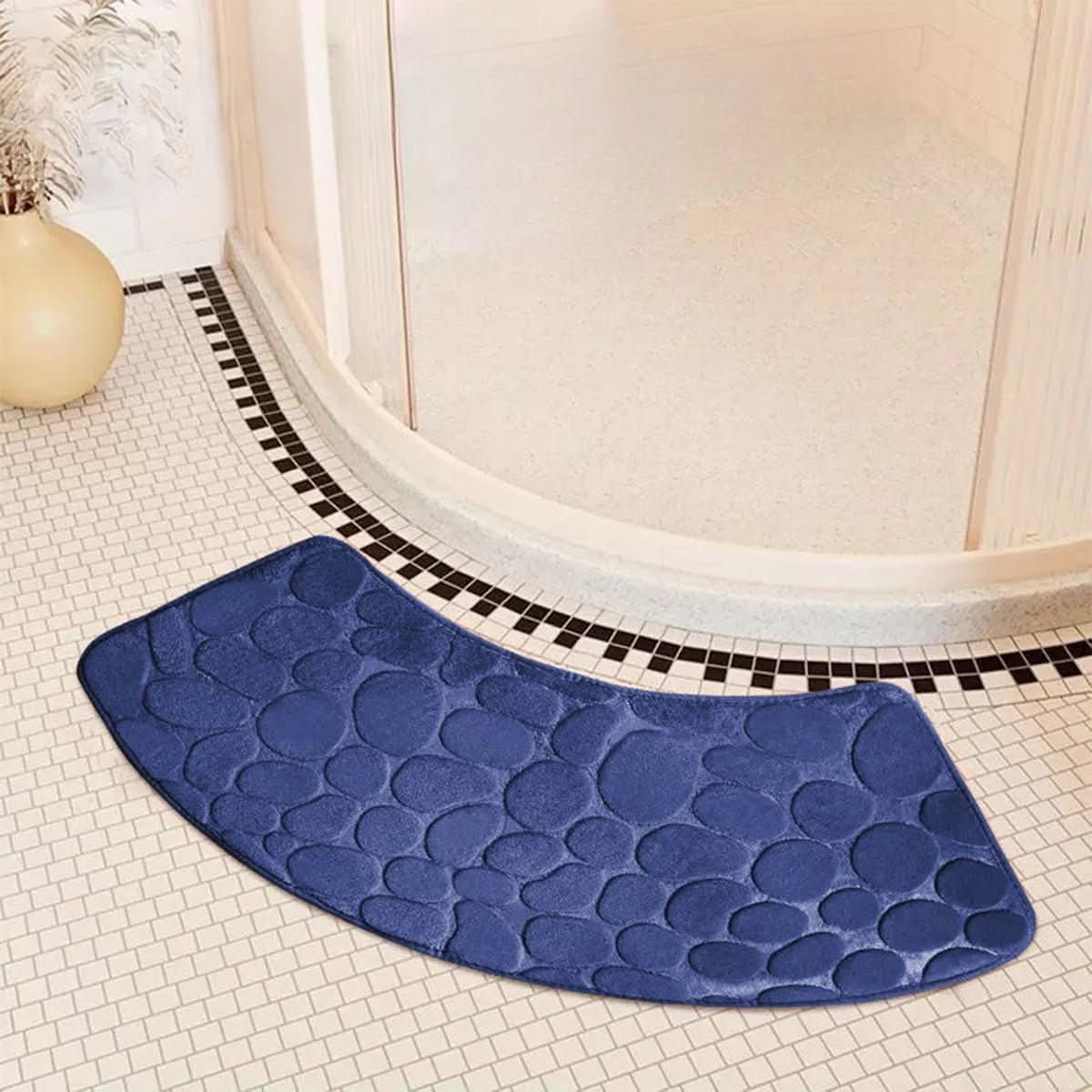 Calora Bathroom Mat - Soft Textile, Non-Slip Comfort 10
