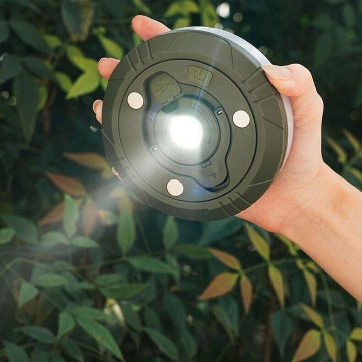 Calyra Camping Lantern - 4-in-1 LED, Rechargeable with RGB Fairy Lights 1