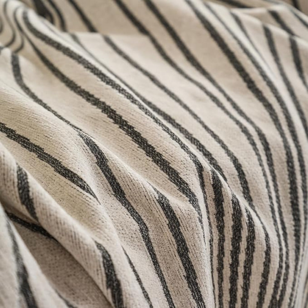 Calyx Sofa Cover - Soft Chenille, Wave Pattern 4