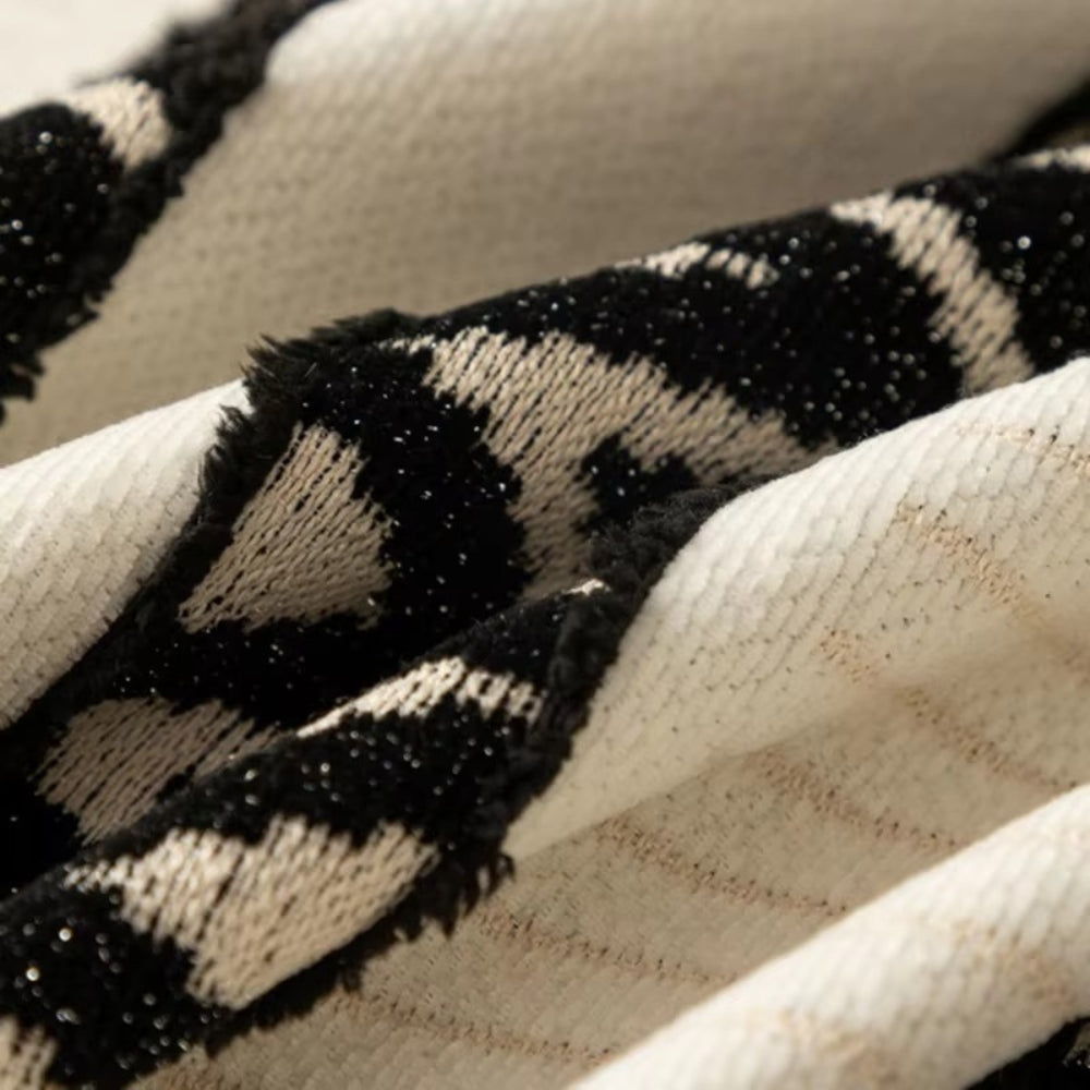 Chera Sofa Cover - Chenille, Chevron Pattern, Anti-Slip Slipcover 7