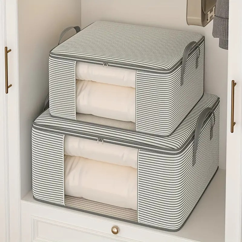 Cleo Storage Bag - Breathable Fabric, Foldable Design 1