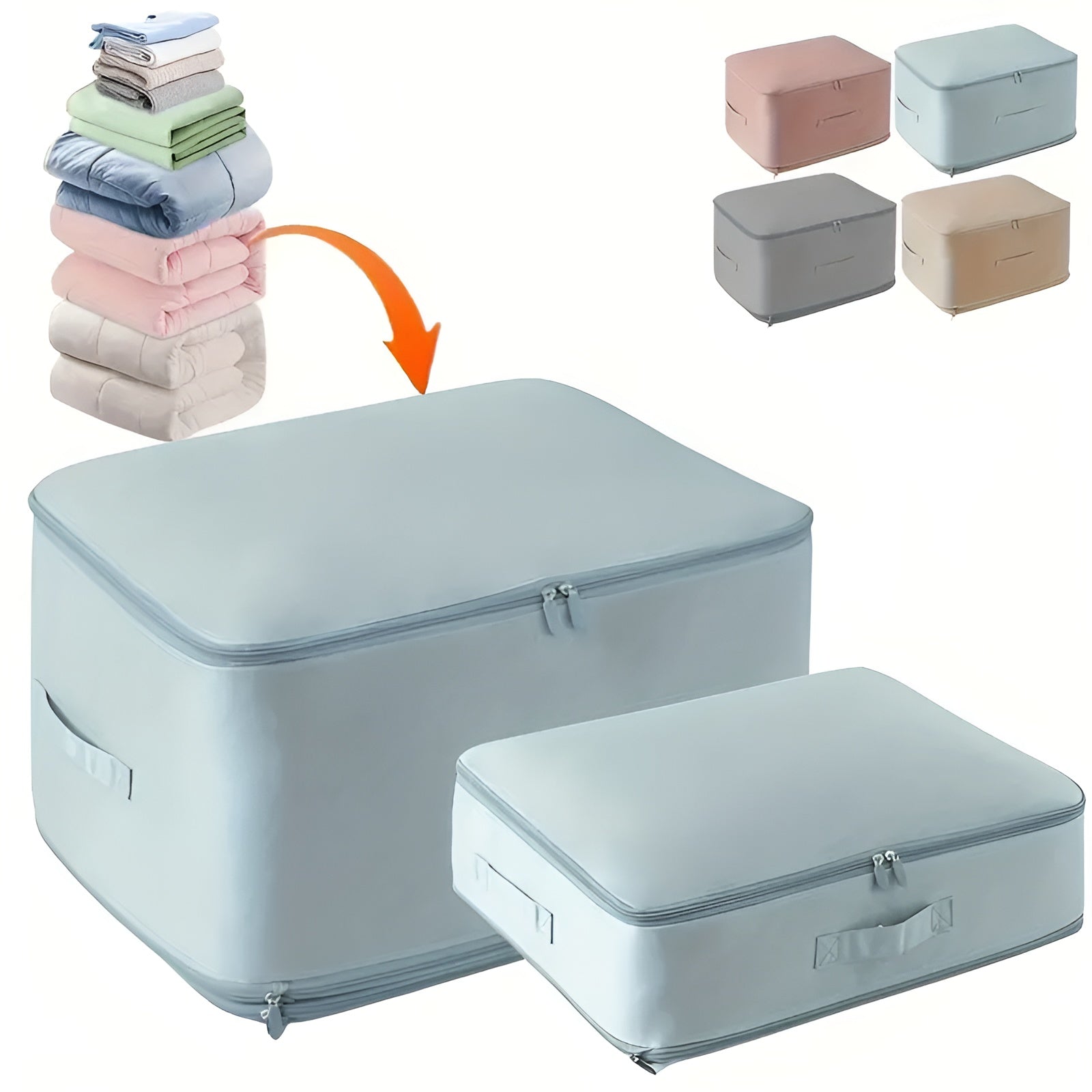 Clever Compression Storage Bag - Durable Vacuum Seal, Space-Saving Solution 8