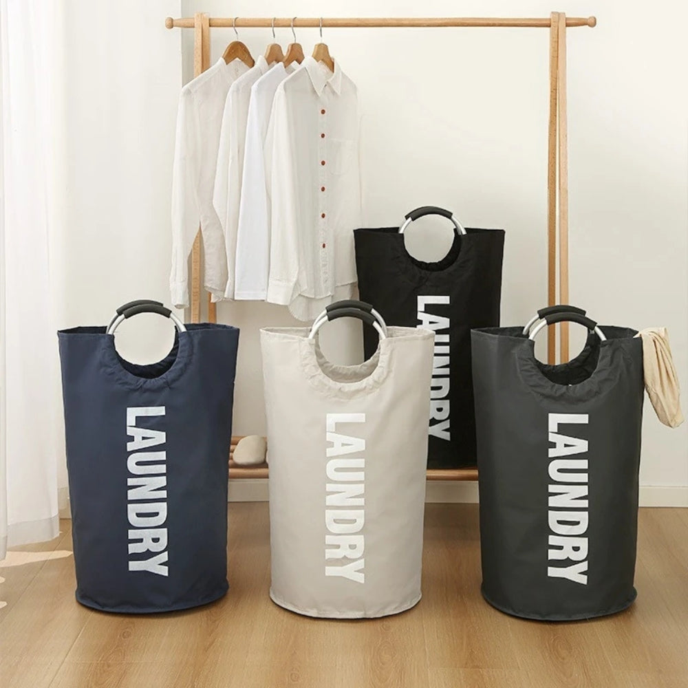 Clever Laundry Hamper - Durable Oxford Cloth, Collapsible Design 1
