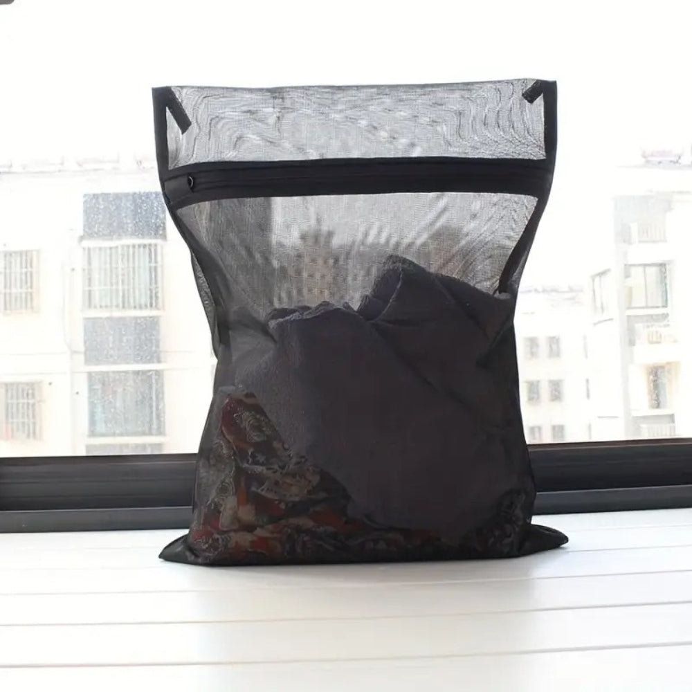 Cora Mesh Laundry Bag - Durable Microfiber, Breathable Organizer for Delicates and Travel 0