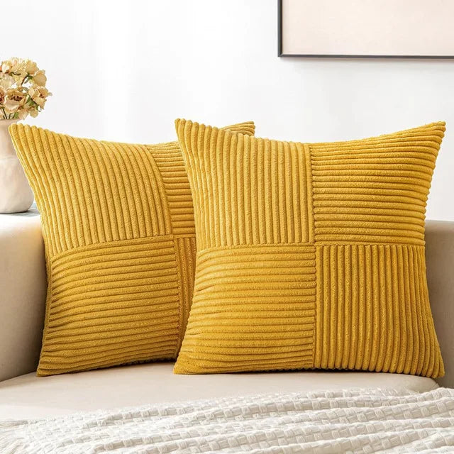 Corda Pillowcase - Soft Corduroy, Minimalist Design 8