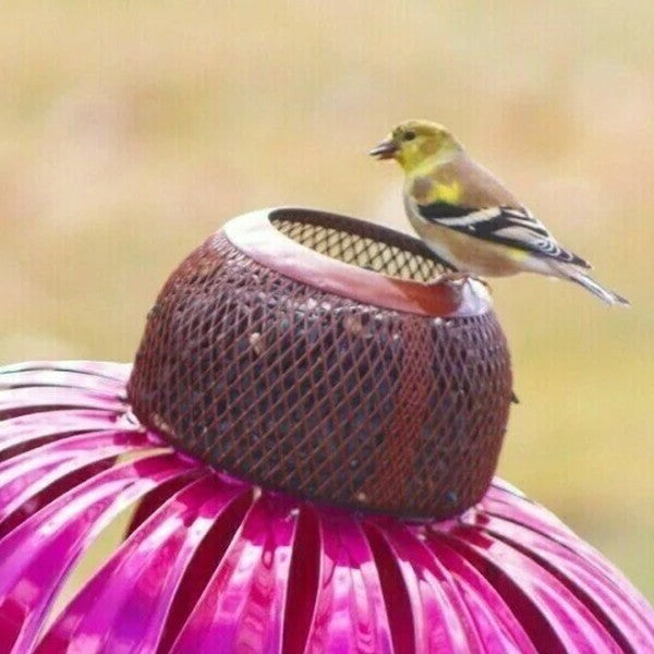 Cypress Bird Feeder - Durable Metal, Weather-Resistant Design 5