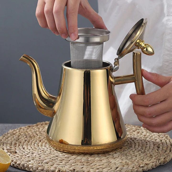 PurePour Kettle – Whistling Induction Kettle with Filter – Elegant Fast Boiling