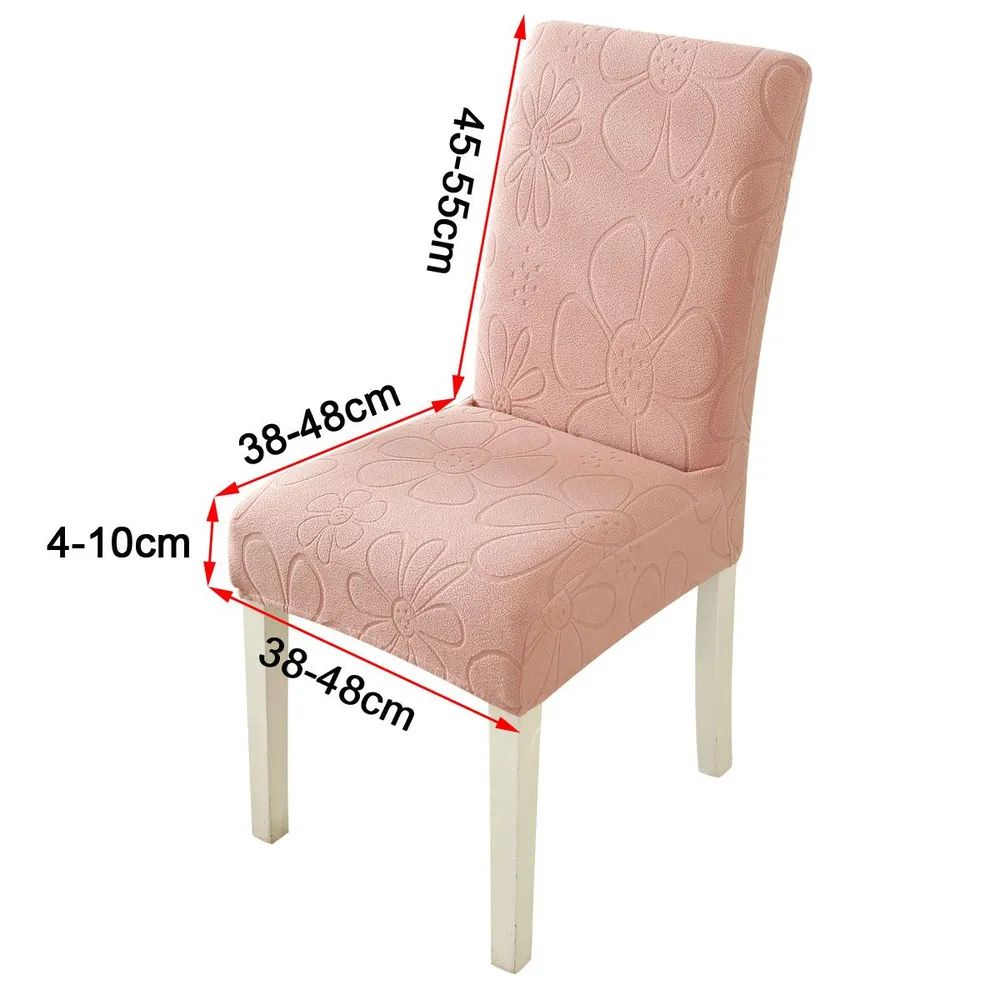 Daisy Dining Chair Cover - Stretch Microfiber, Easy Fit for Dining Room Chair 13
