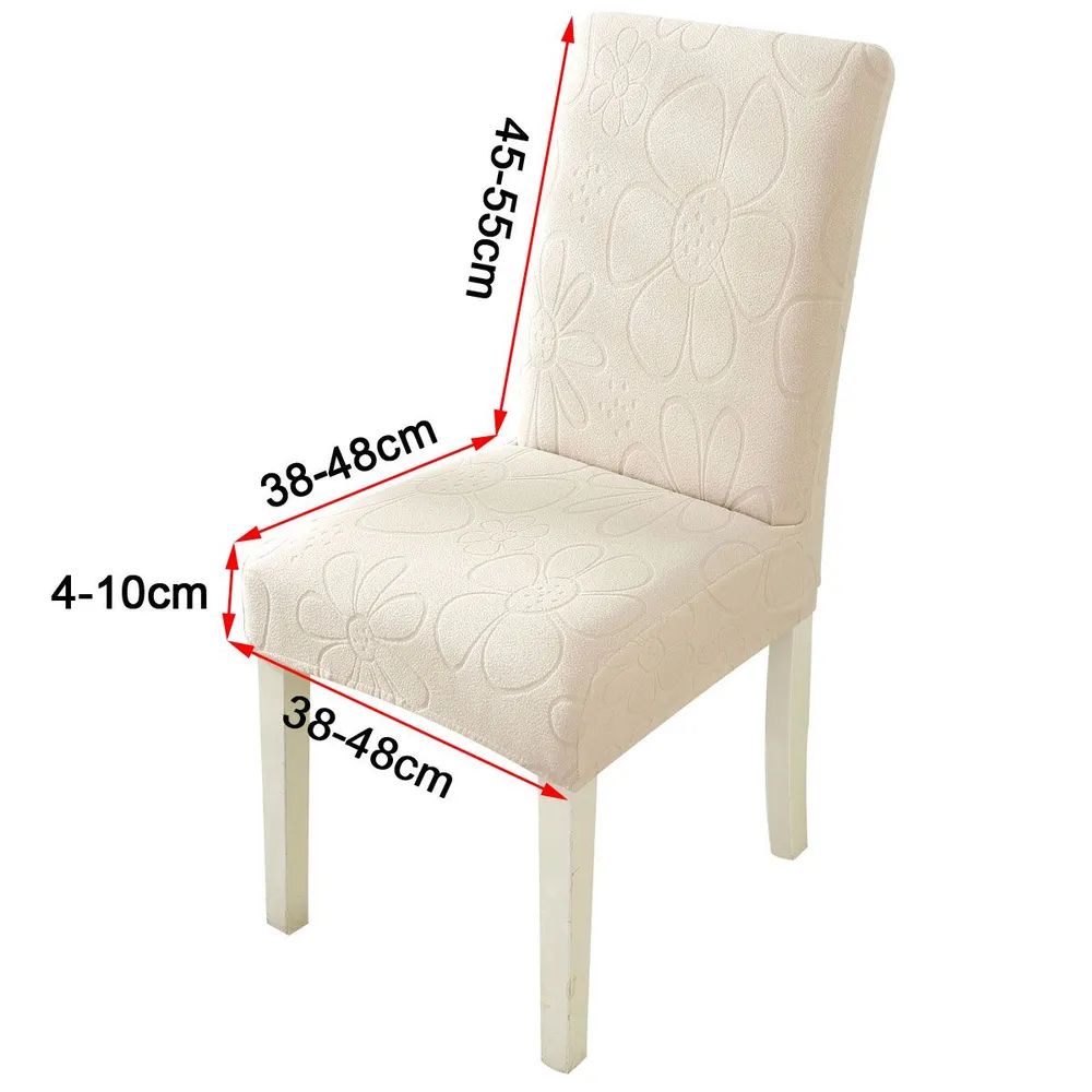 Daisy Dining Chair Cover - Stretch Microfiber, Easy Fit for Dining Room Chair 14