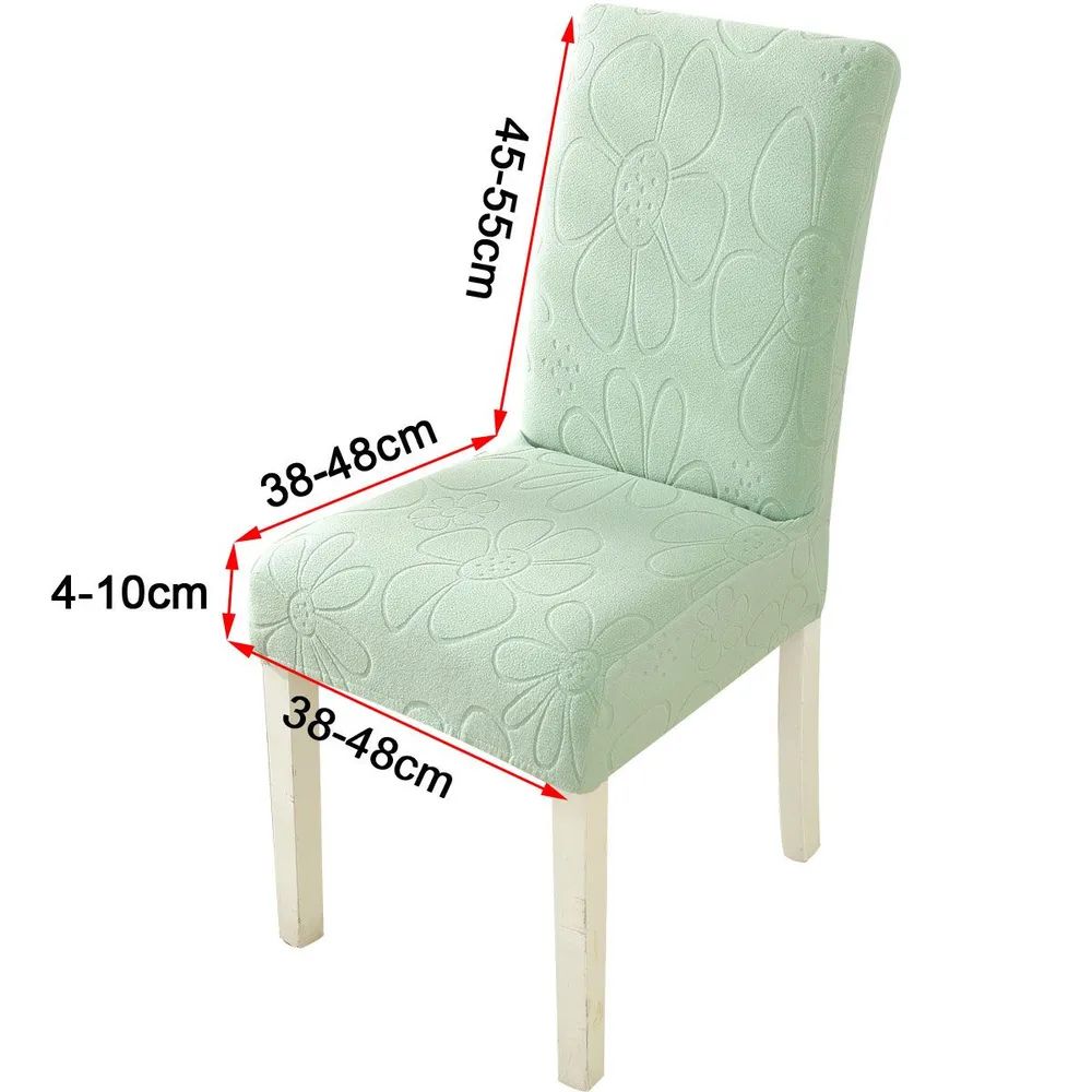 Daisy Dining Chair Cover - Stretch Microfiber, Easy Fit for Dining Room Chair 9