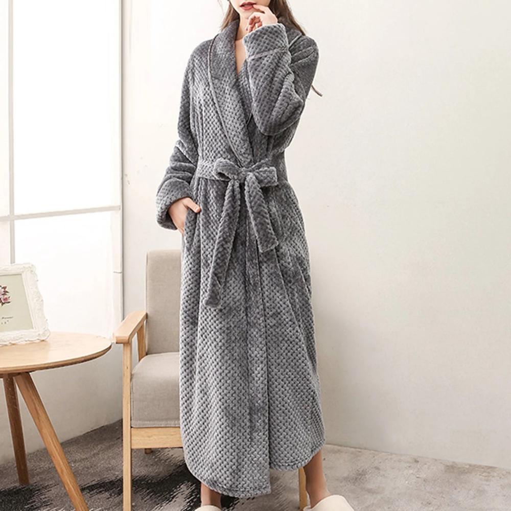 Dazzle Fleece Bathrobe - Soft Cozy Unisex, Perfect for Lounging 1