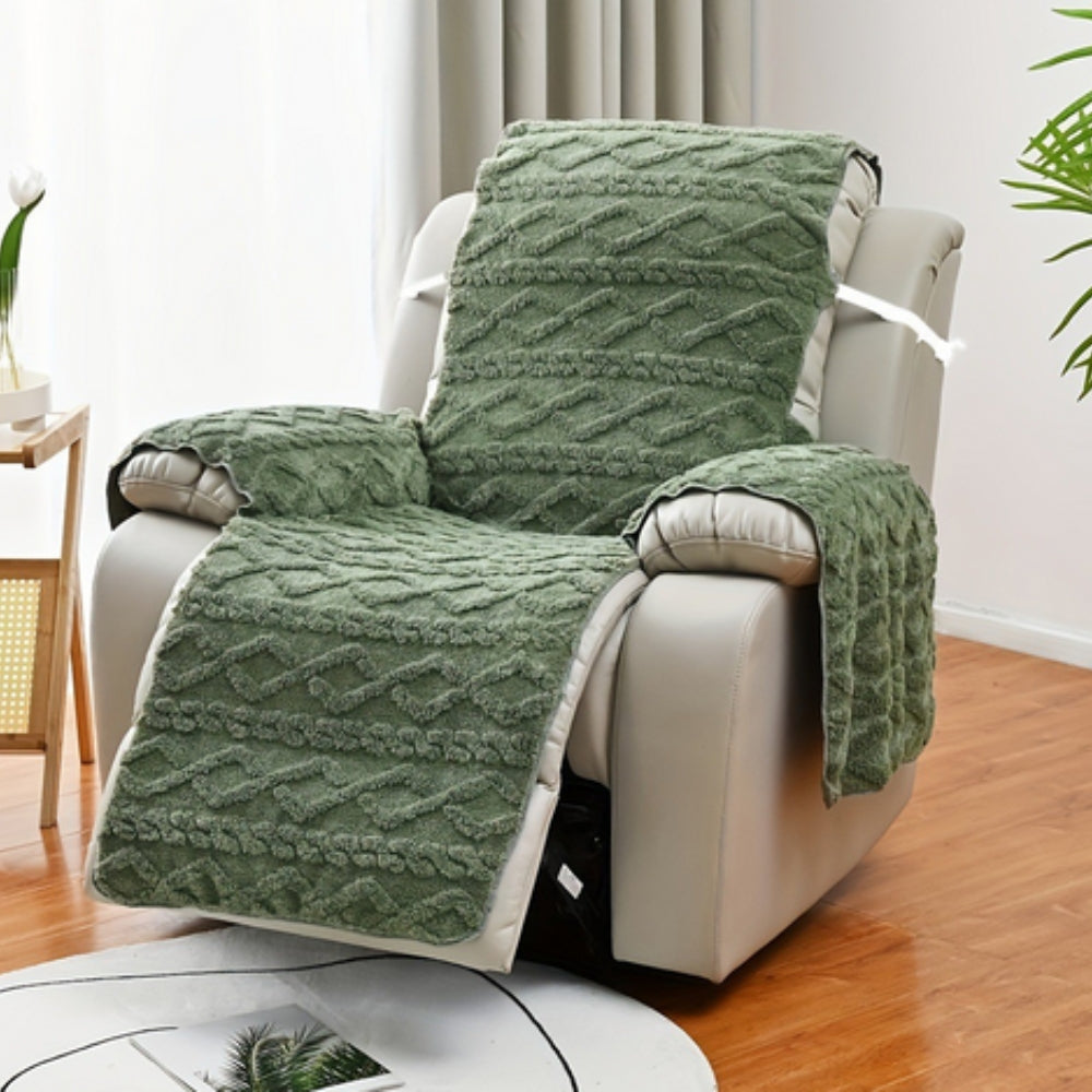 Dazzle Recliner Slipcover - Quilted Microfiber, Elegant Design 2