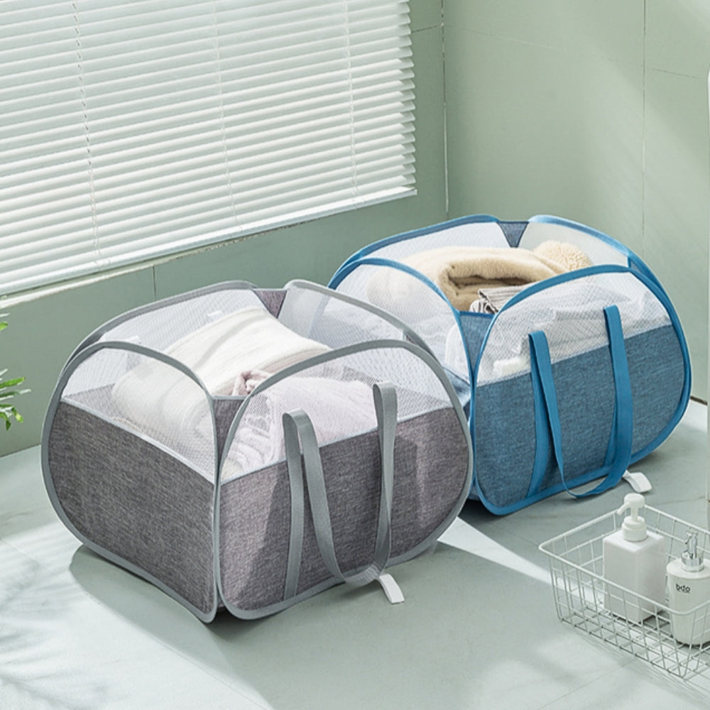 EasyMove Laundry Hamper - Durable Oxford Cloth, Collapsible Design 2