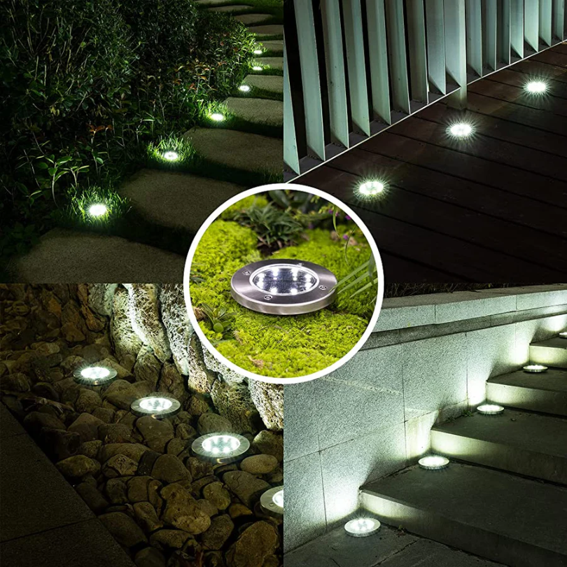Elios Solar Lights Outdoor - Weatherproof Rechargeable Illumination 1