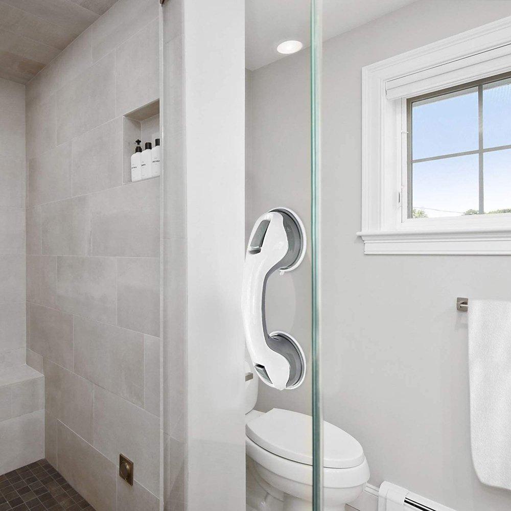 Elysium Shower Handle - Suction Cup, Ergonomic Design 2
