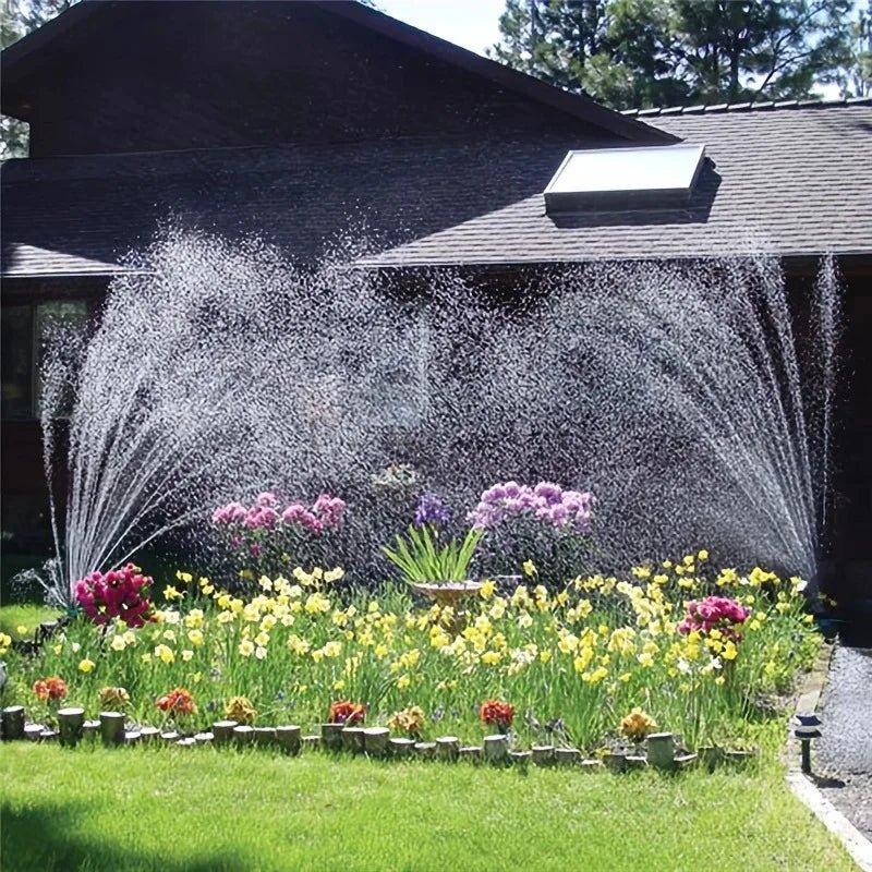 HydraBloom 360 – Multi-Nozzle Garden Sprinkler – Full Coverage Irration Tool
