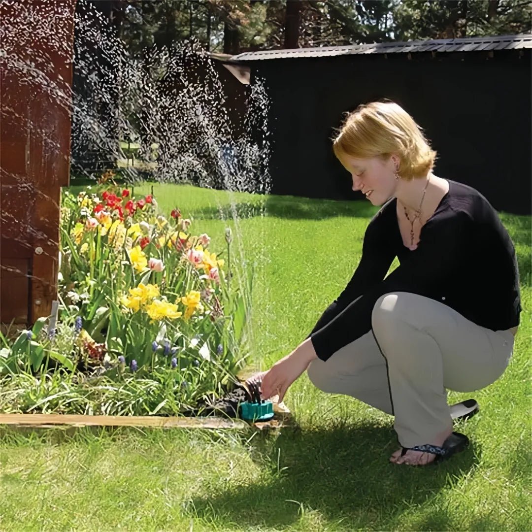 HydraBloom 360 – Multi-Nozzle Garden Sprinkler – Full Coverage Irration Tool