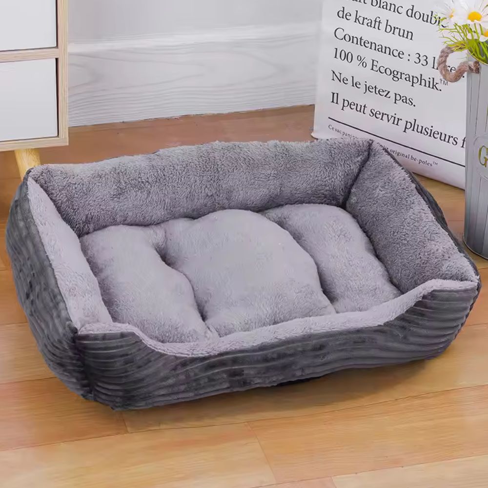 Fiora Dog Bed - Soft Microfiber, Supportive Comfort for Pets 6