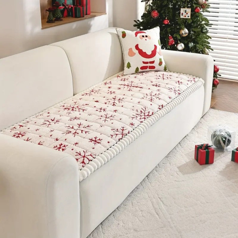Fiora Sofa Cover - Festive Microfiber, Thickened Cushion for 1-4 Seater and Sectional Sofas 1