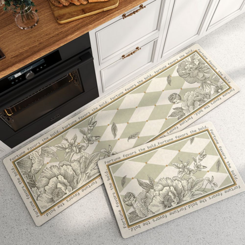 Flora Kitchen Mat - Cushioned, Anti-Fatigue Non-Slip Design 5