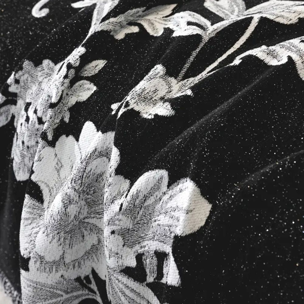 Flora Sofa Cover - Breathable Chenille, Elegant Floral Design 6
